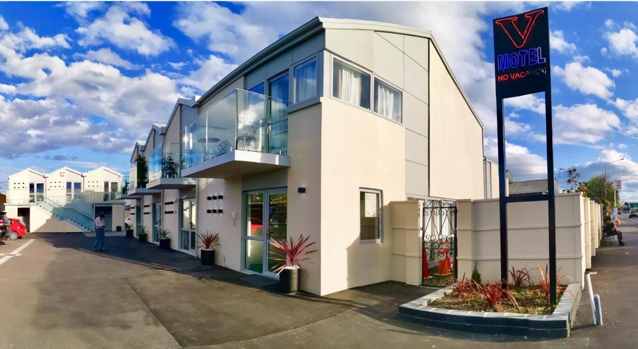 V Motel Christchurch Exteriör bild