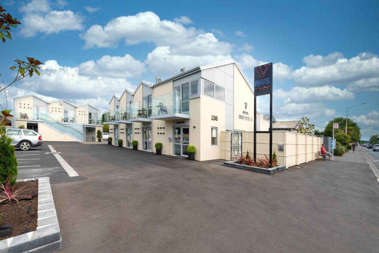 V Motel Christchurch Exteriör bild